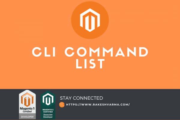 Magento 2 Useful CLI Command List