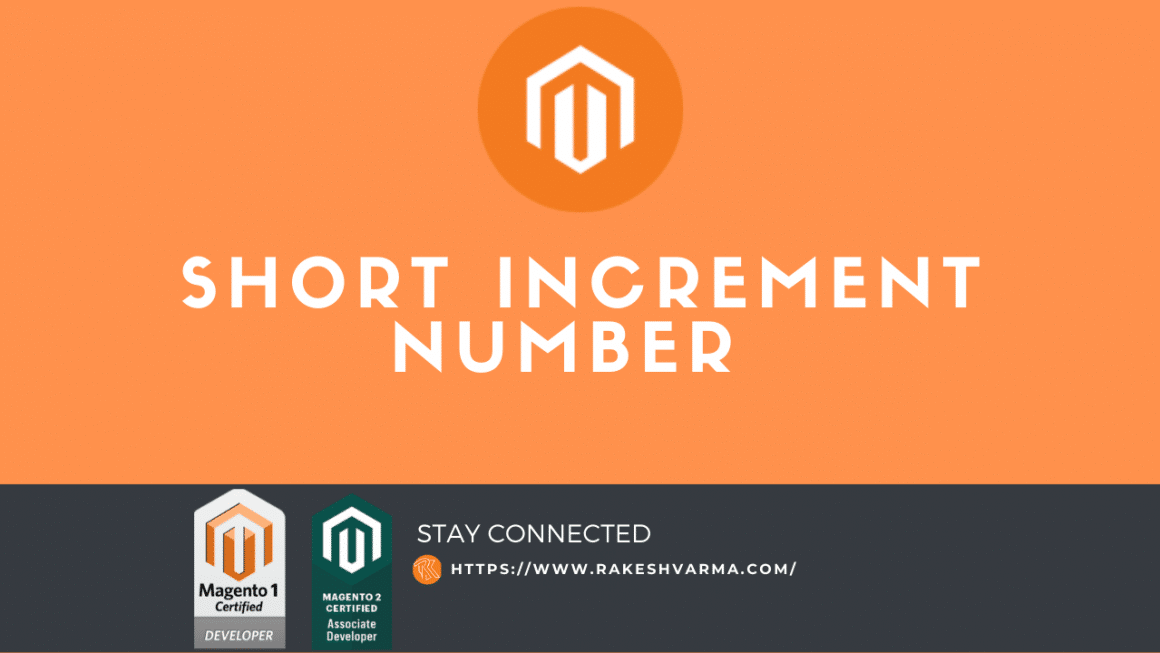 Short Increment number